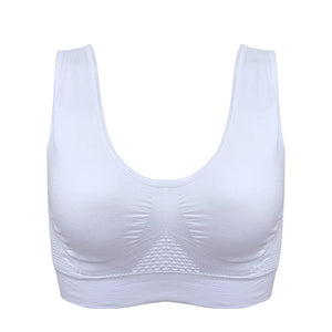 Women Sexy Seamless Air Cooling Sport Wireless Bra