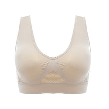 Load image into Gallery viewer, Women Sexy Seamless Air Cooling Sport Wireless Bra
